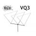 Maco VQ3 V-Quad Antenna 10/11M Base, 3-Element Vertical/Horizontal Beam - Pixels250