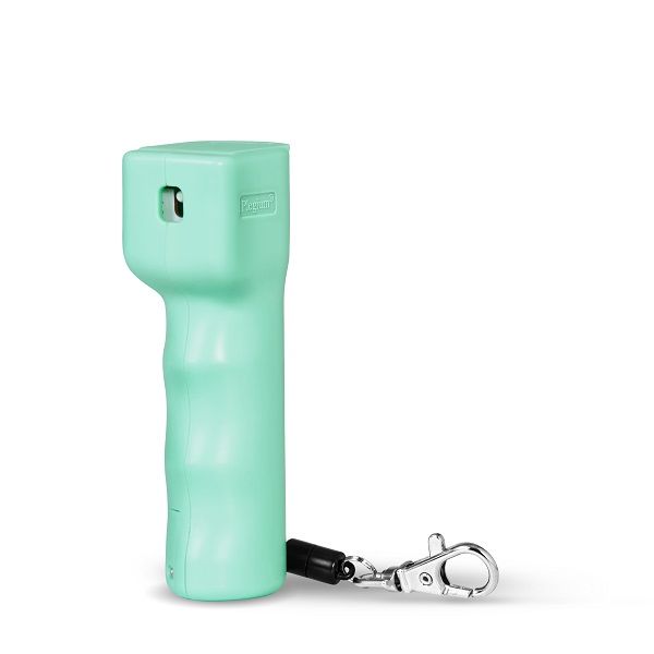 PLEGIUM SMART MINI PEPPER SPRAY MINT GREEN - side view
